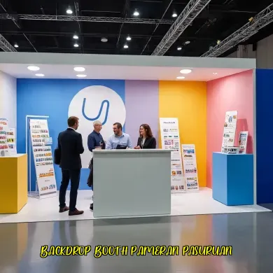 Backdrop Pameran Booth Pasuruan